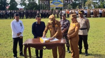 Penandatanganan MoU dukungan layanan Telkom untuk Call Center terpadi di Kota Jayapura