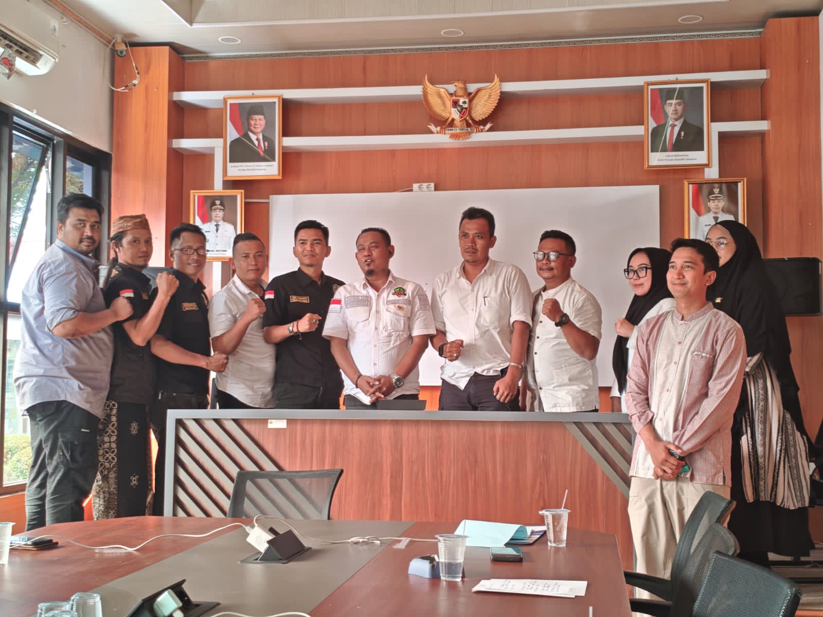 Kunjungi DPMPTSP Kota Serang, Forwatu Banten Desak Pemkot Serang Cabut Izin PT Graha Arta Kencana