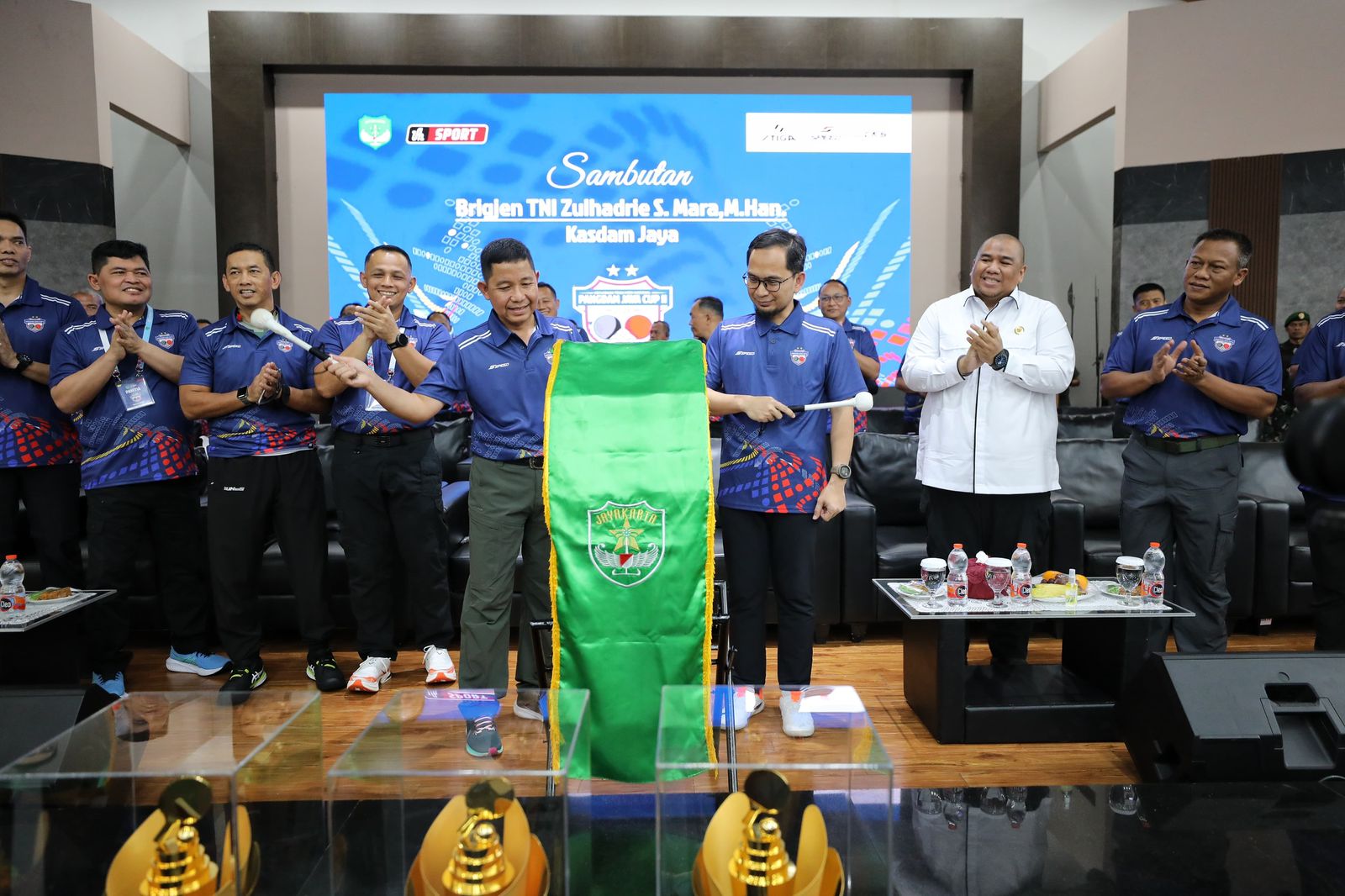 Kasdam Jaya Resmi Buka Kejuaraan Nasional Tenis Meja Pangdam Jaya Cup II Tahun 2026
