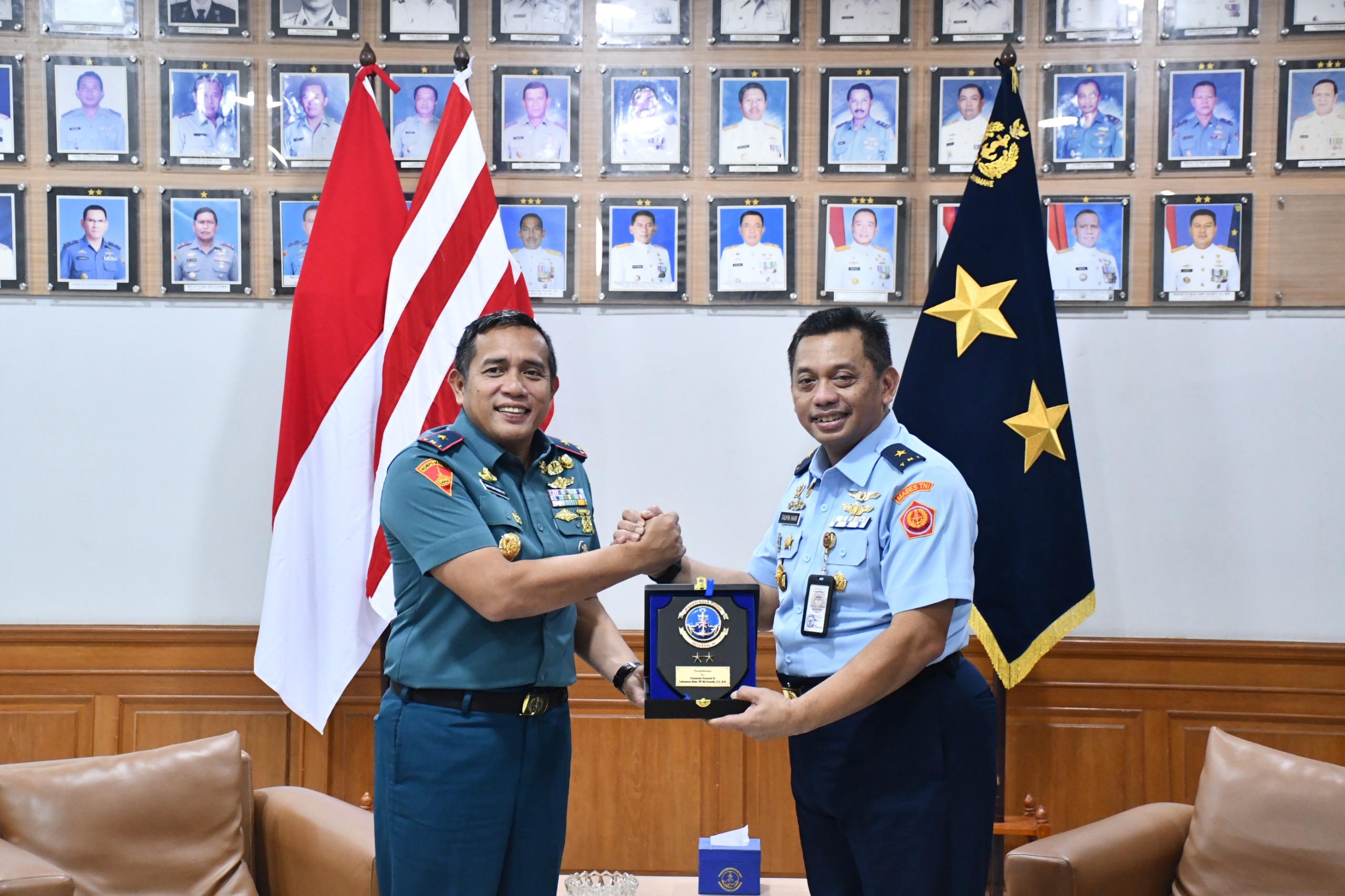 DANKODAERAL III TERIMA TIM WASRIK ITJEN KEMHAN RI