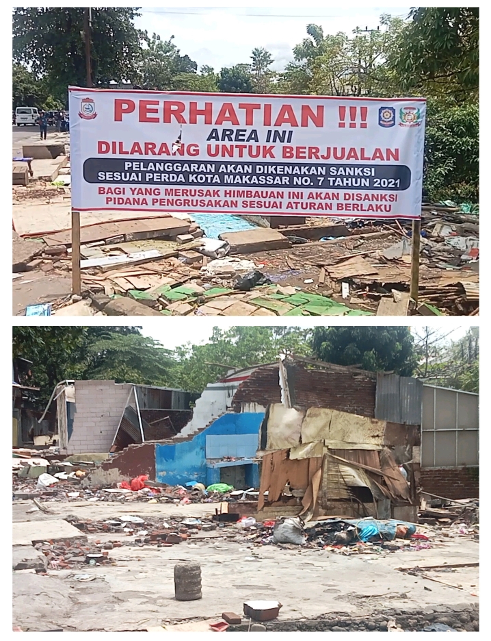 Pedagang Kaki Lima di Pasar Tello Keluhkan Penertiban Jelang Ramadan