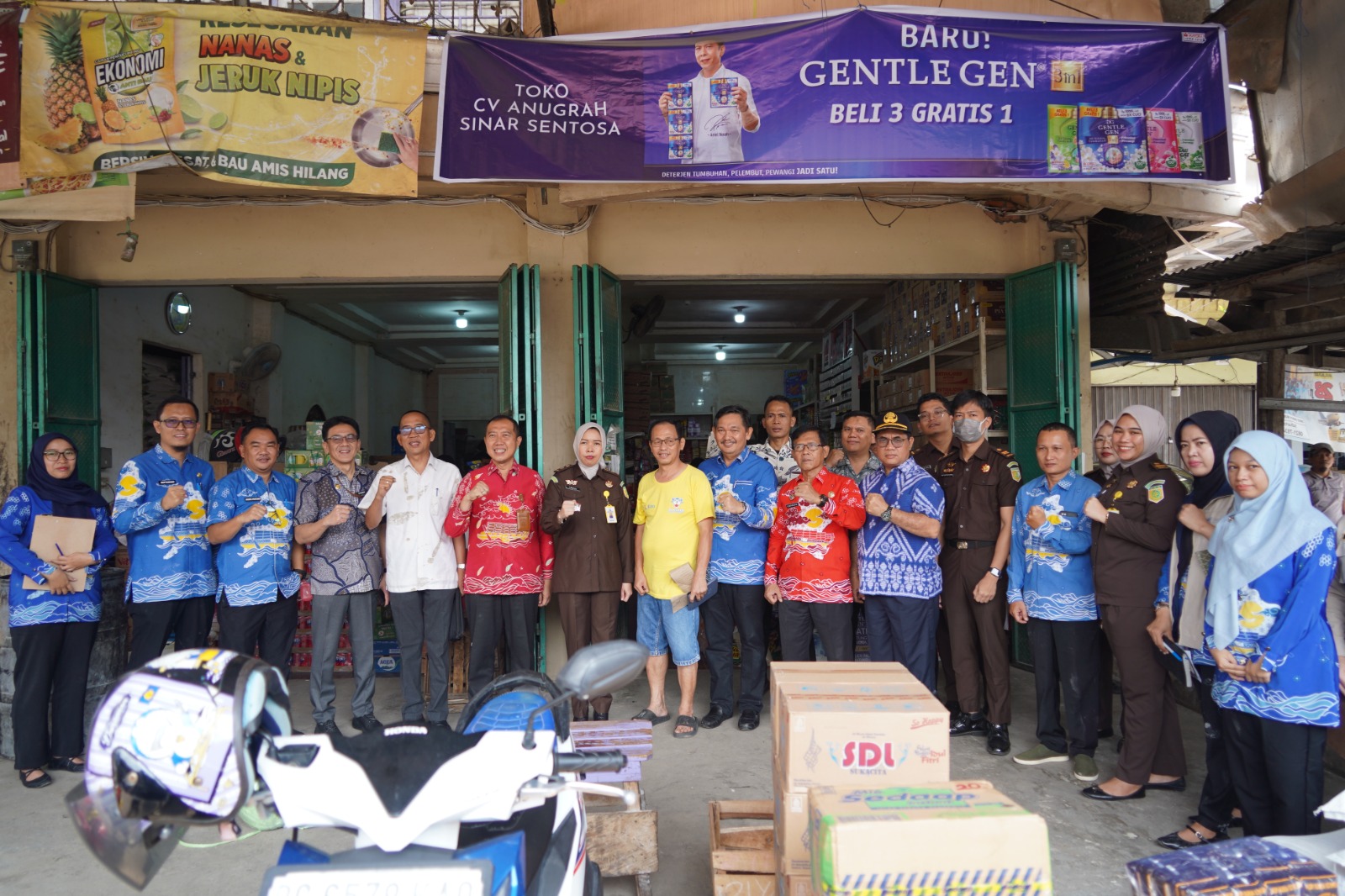 TPID OKI Sidak Agen Sembako Pastikan Stok Aman Jelang Lebaran