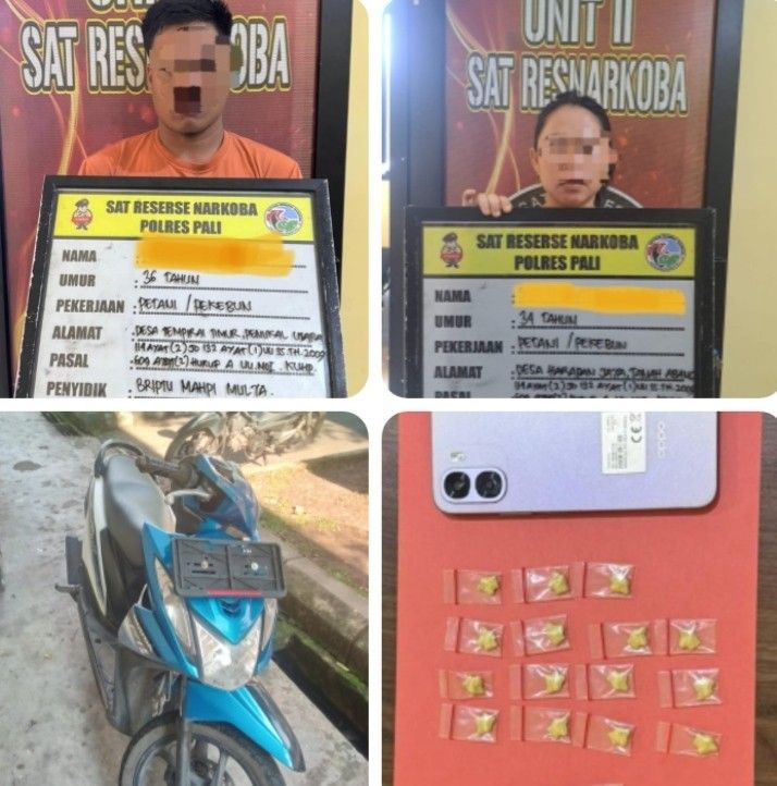 Dua Orang Terduga Pengedar Narkotika Dibekuk Polisi, 15 Ekstasi Diamankan