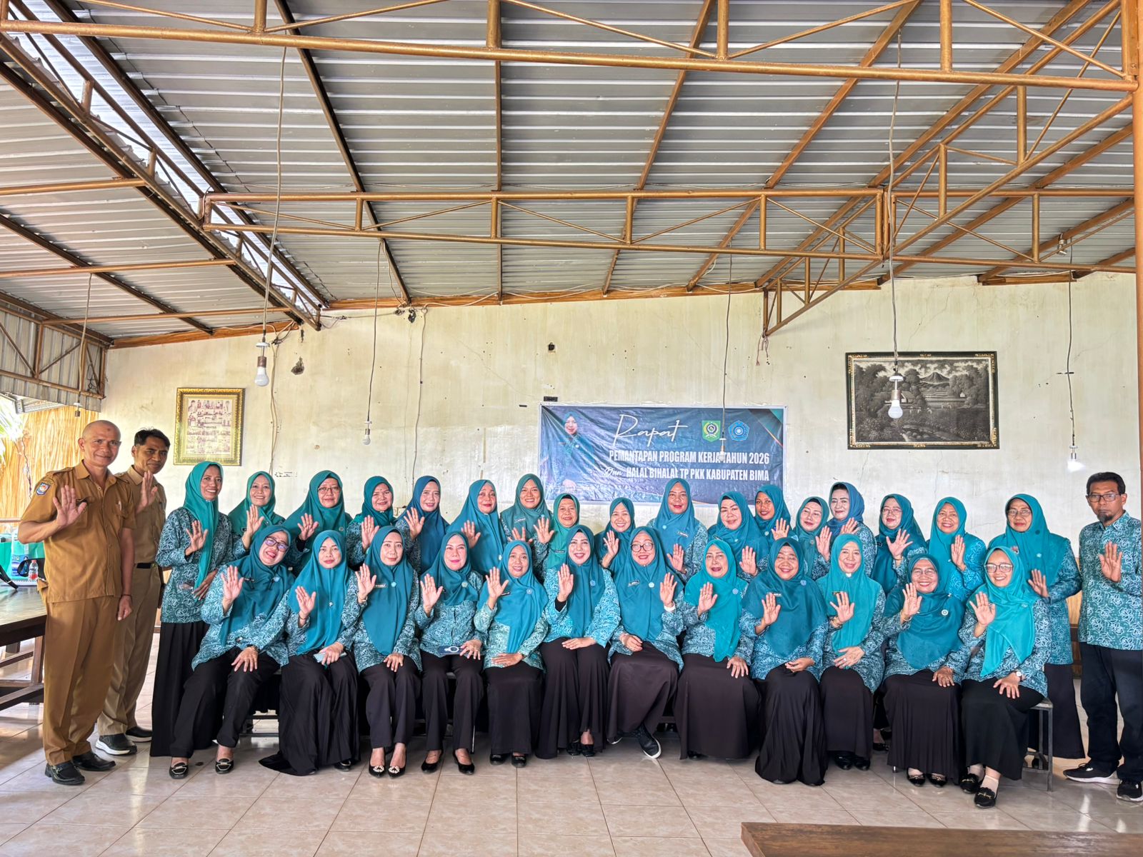 TP. PKK Kabupaten Bima Helat Rapat Pemantapan