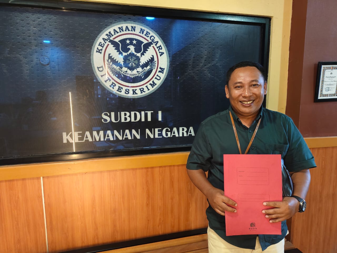 Kordinator Aksi Demo Resmi di Laporkan Ke mapolda Banten: Oleh Anggota Dewan DPRD  