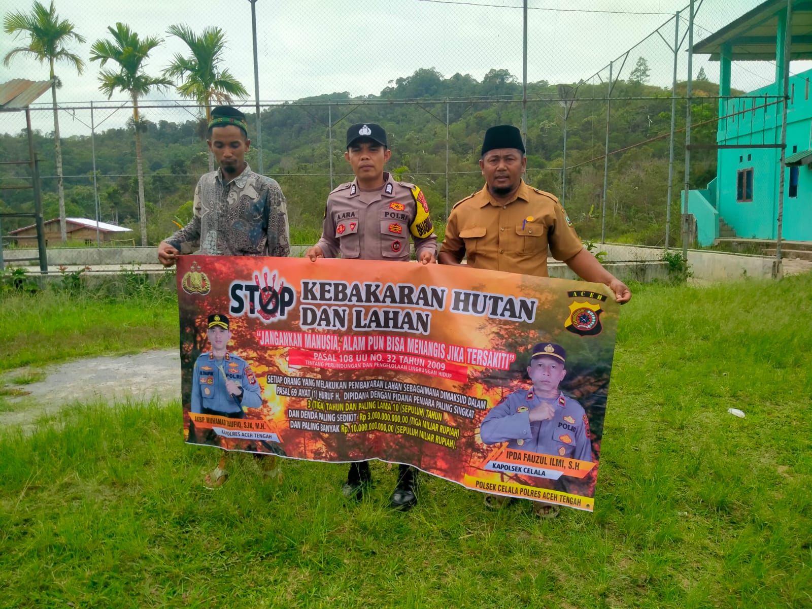 Cegah Karhutla, Polres Aceh Tengah Rutin Gencarkan Patroli dan Edukasi Kepada Masyarakat