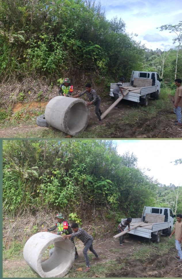 Babinsa Koramil 10/Celala Serah Terima Piket, Situasi Tetap Aman dan Kondusif