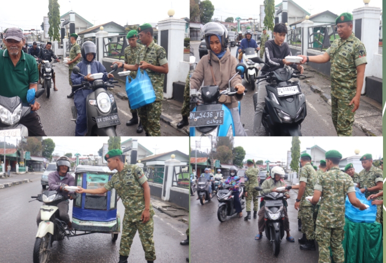 Dandim 0106/Aceh Tengah Gelar Jumat Berkah di Makodim untuk Pererat Silaturahmi dengan Masyarakat